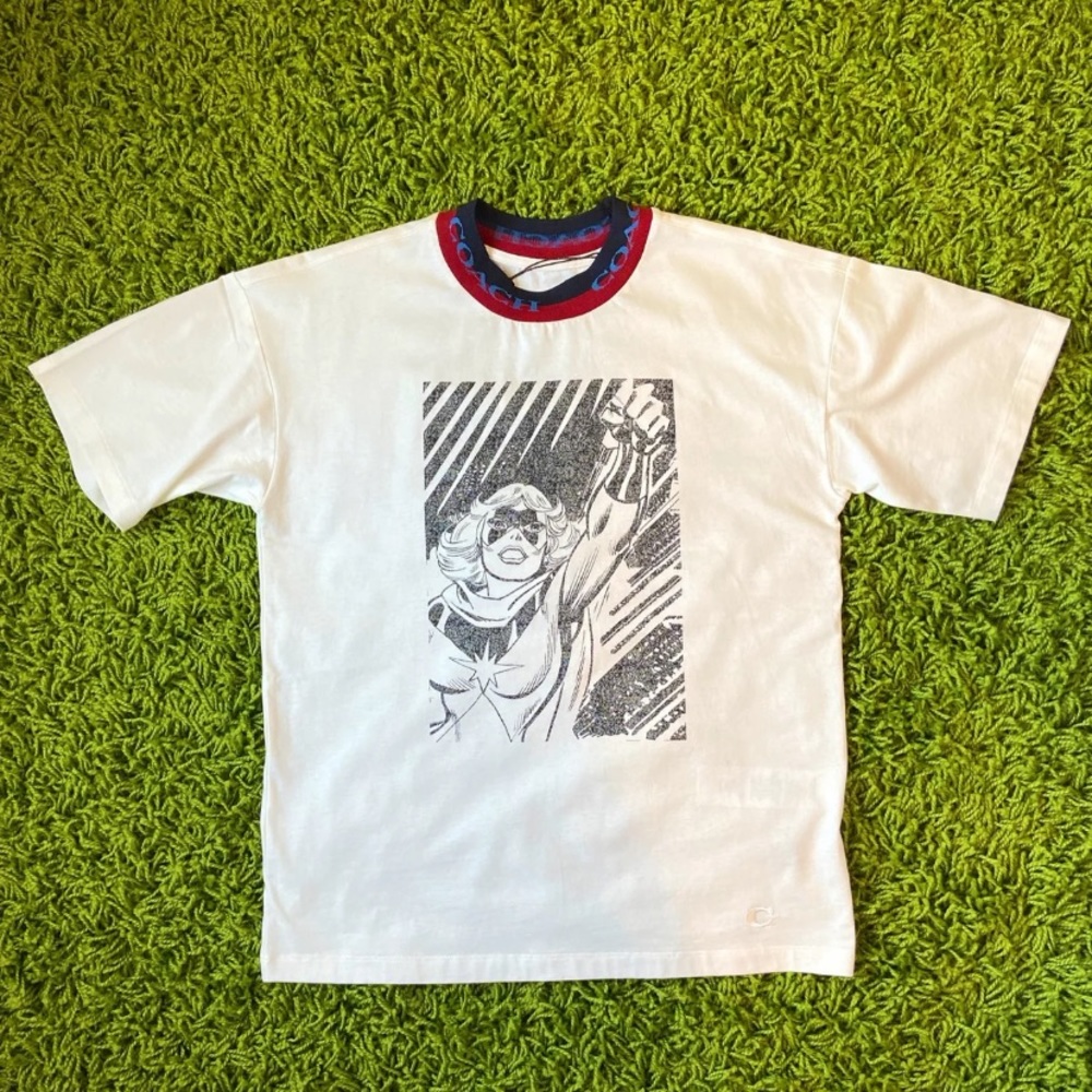 Limited Edition Coach x Marvel Wonder woman shirt